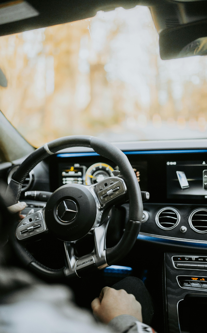 Mercedes e-class interior